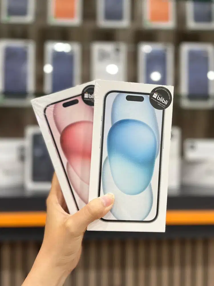 IPHONE 15 128 NEW RESMI INDO