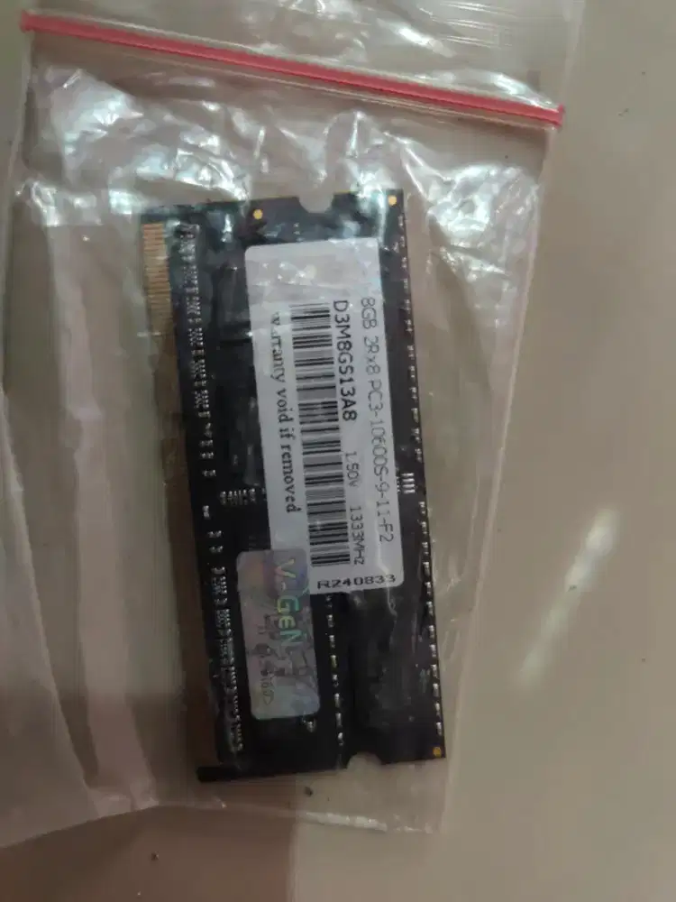 Ram laptop kingstone ddr 4 8gb