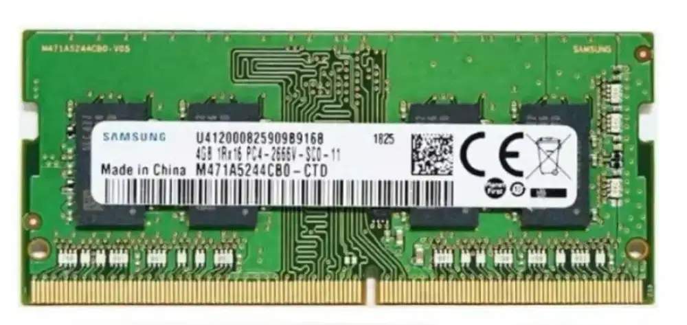 RAM DDR4 8GB. Siap pakai