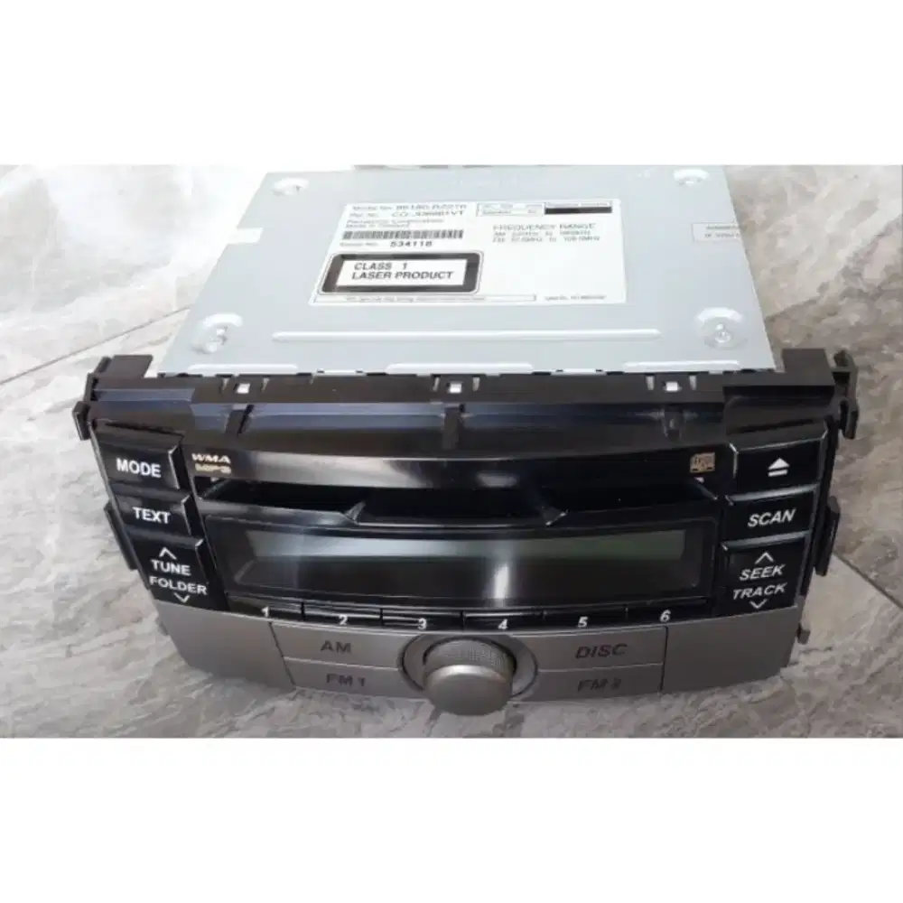 Dijual Head Unit Toyota Rush 2012 original