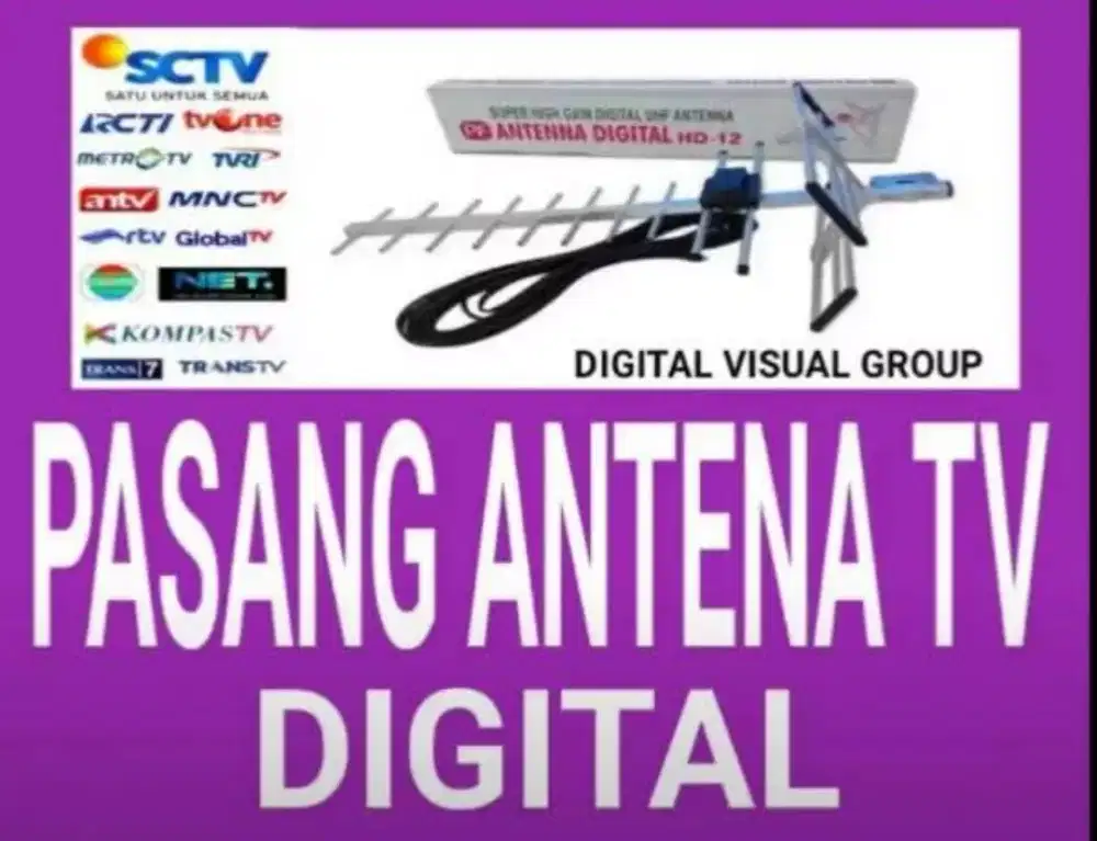 Pusat Pasang Antena TV Digital Murah