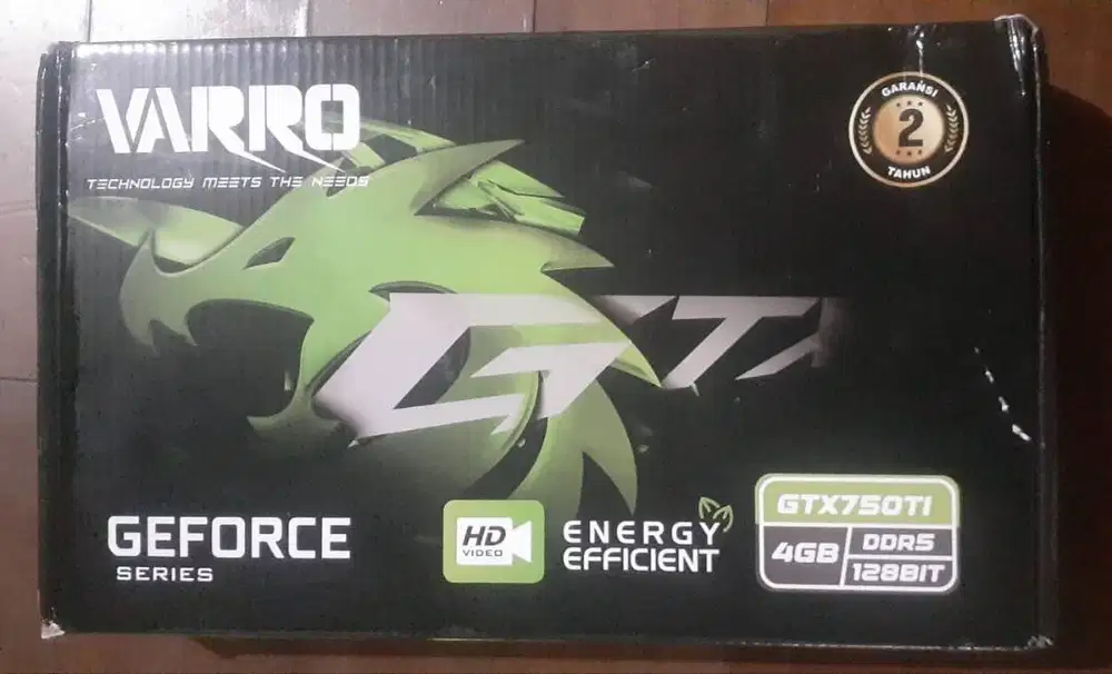 VGA GTX 750 TI 4GB DDR5 NVIDIA *NON-PIN POWER*