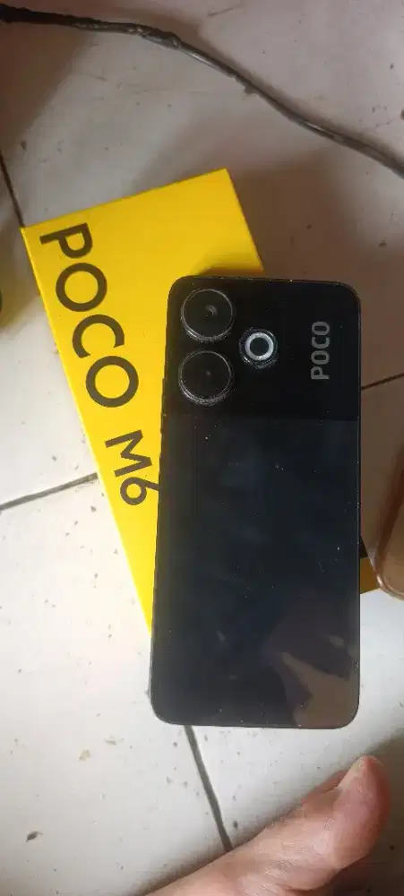 poco m6 fullset 8/256gb boleh TT