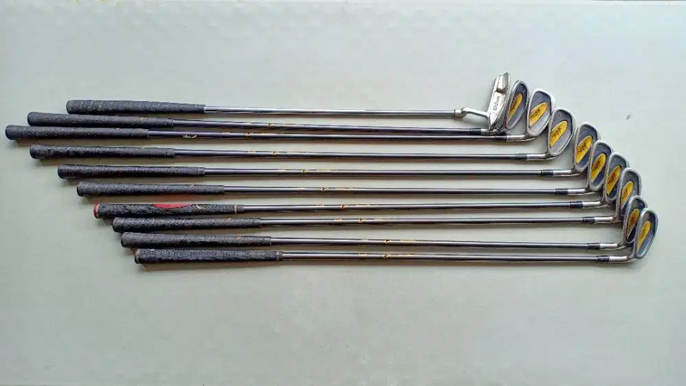 Dijual stick golf iron set Wilson, Driver Honma dan Taylormade, Gosen