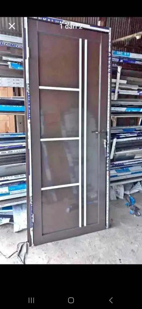 Pintu aluminium dan jendela aluminium dan kichen set