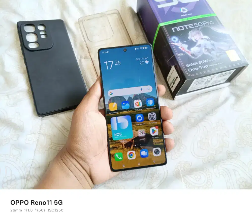 Infinix Note 50 Pro 8/256GB bisa tt