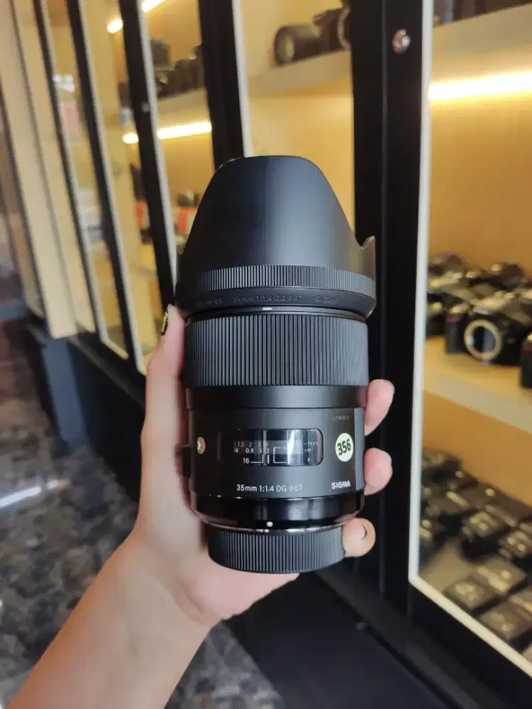 Sigma 35mm F1.4 DG ART For Nikon Fullset