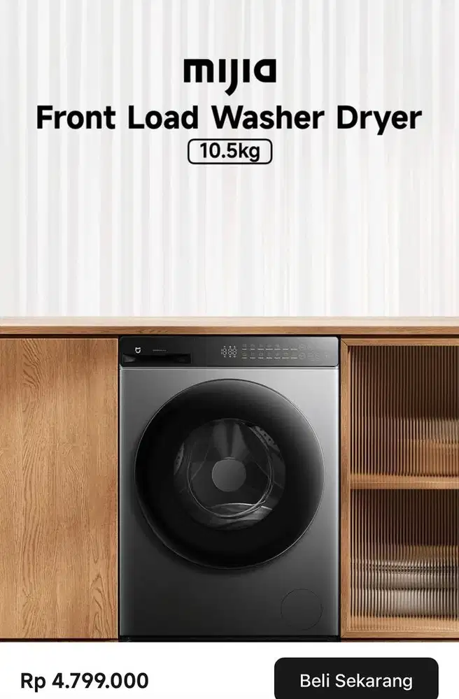 Jual Mijia Front Load Washer Dryer//Promo Cicilan Bunga 0%