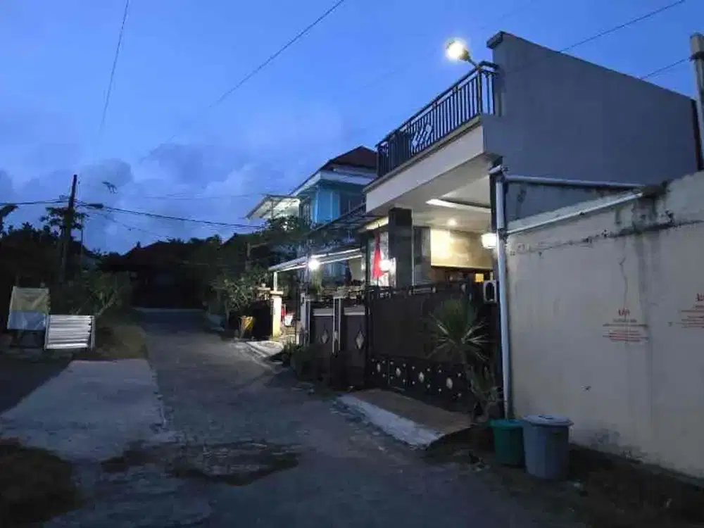 Dijual bangunan kosong aset bank berlokasi di Kutuh