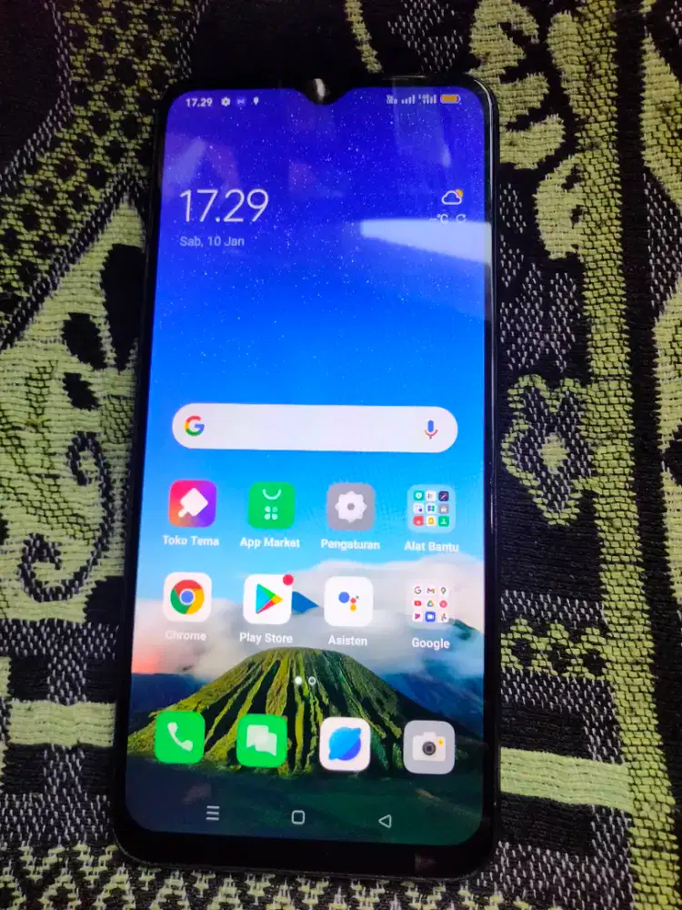Oppo a77s ram 8/128 lecet pemakaian