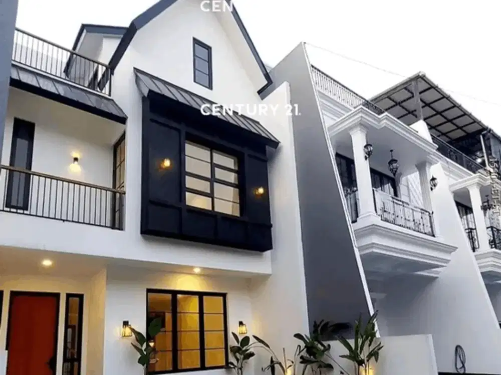 Rumah Brandnew Design Modern Farmhouse Siap Huni Dijual Murah