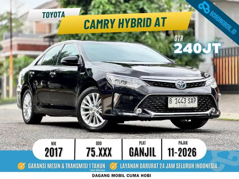 Camry Hybrid 2017 Hitam
