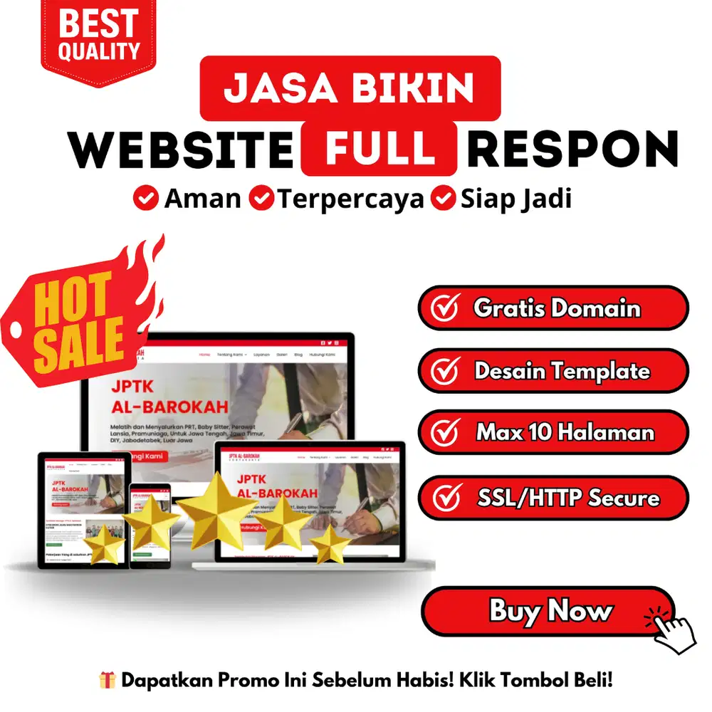 Jasa Bikin Website Full Responsif & Profesional