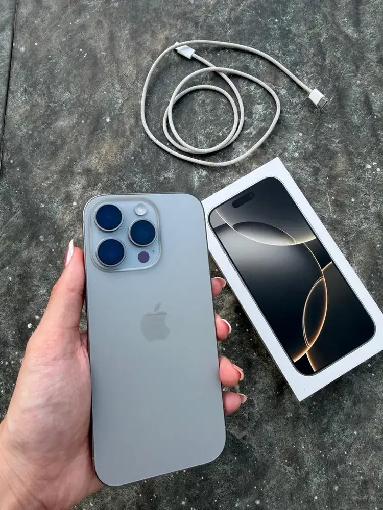 Iphone 16 Pro 256GB Natural Titanium Ori Digimap