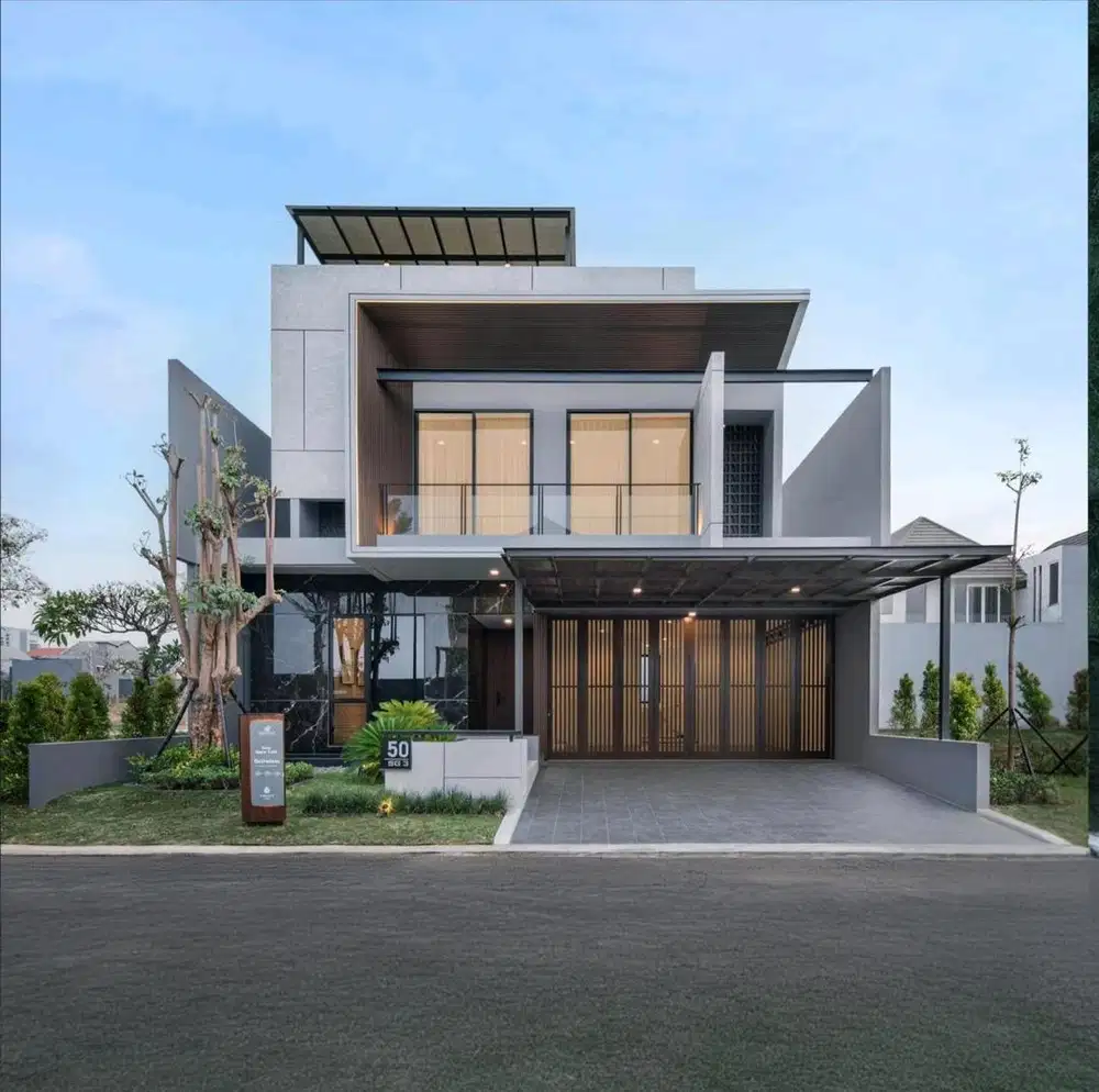 Dijual rumah baru roftoop dan pool cluster stone gate citraland utama