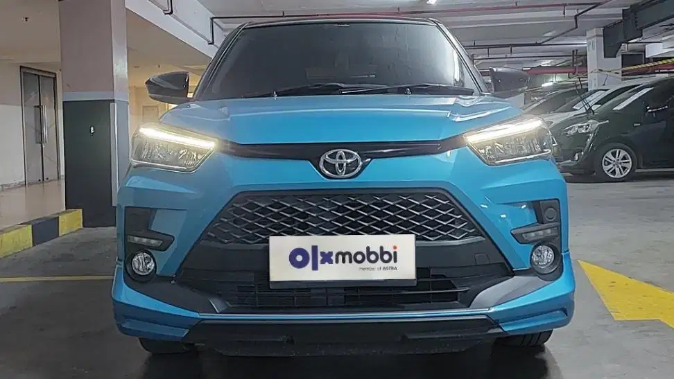 TDP 10JT Toyota Raize 1.0 T GR SPORT TSS Two Tone Bensin-AT Biru 2021