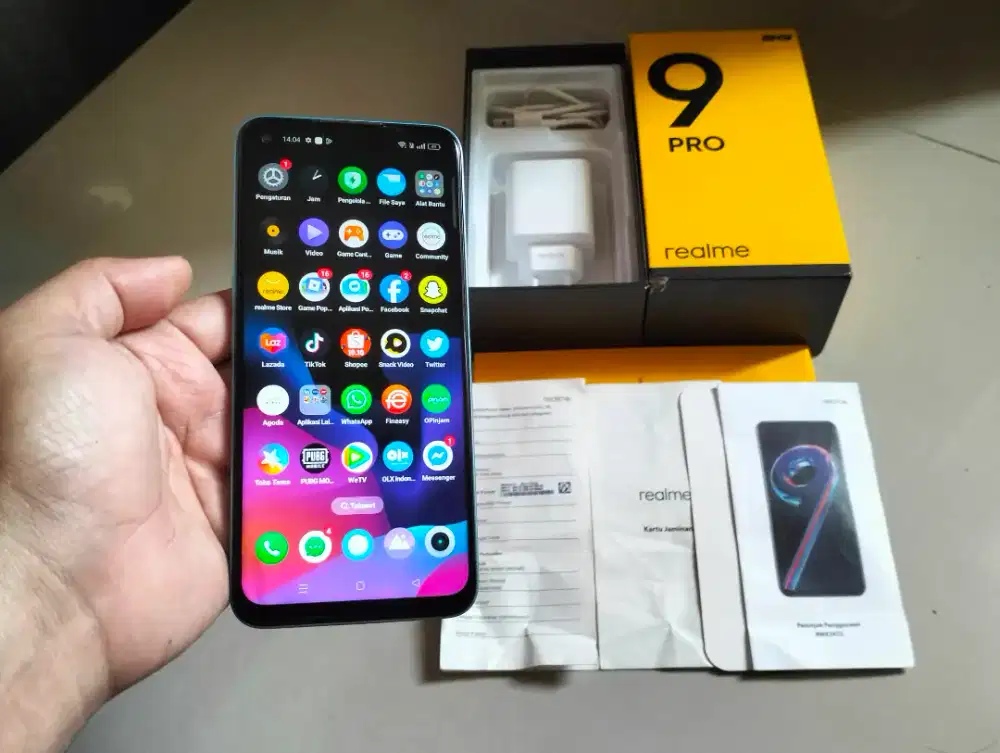 BU REALME 9 PRO 5G RAM 8GB+4GB/128GB 6,6in Finger 64MP Snapdragon NFC
