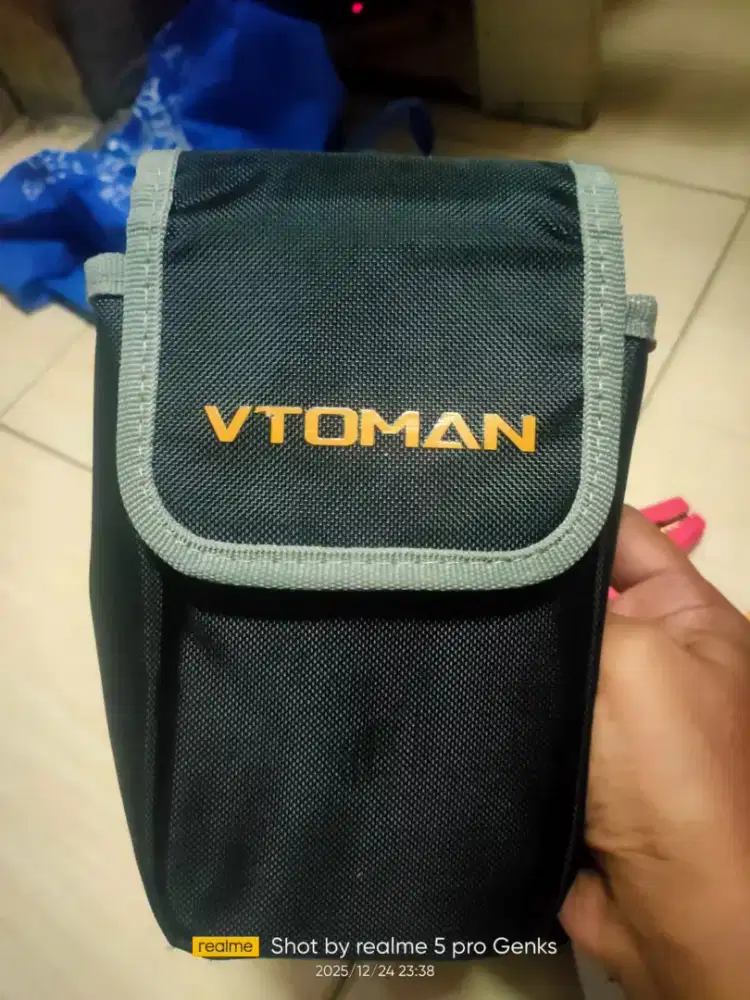 Dijual powerbank+ jumper aki merk VTOMAN