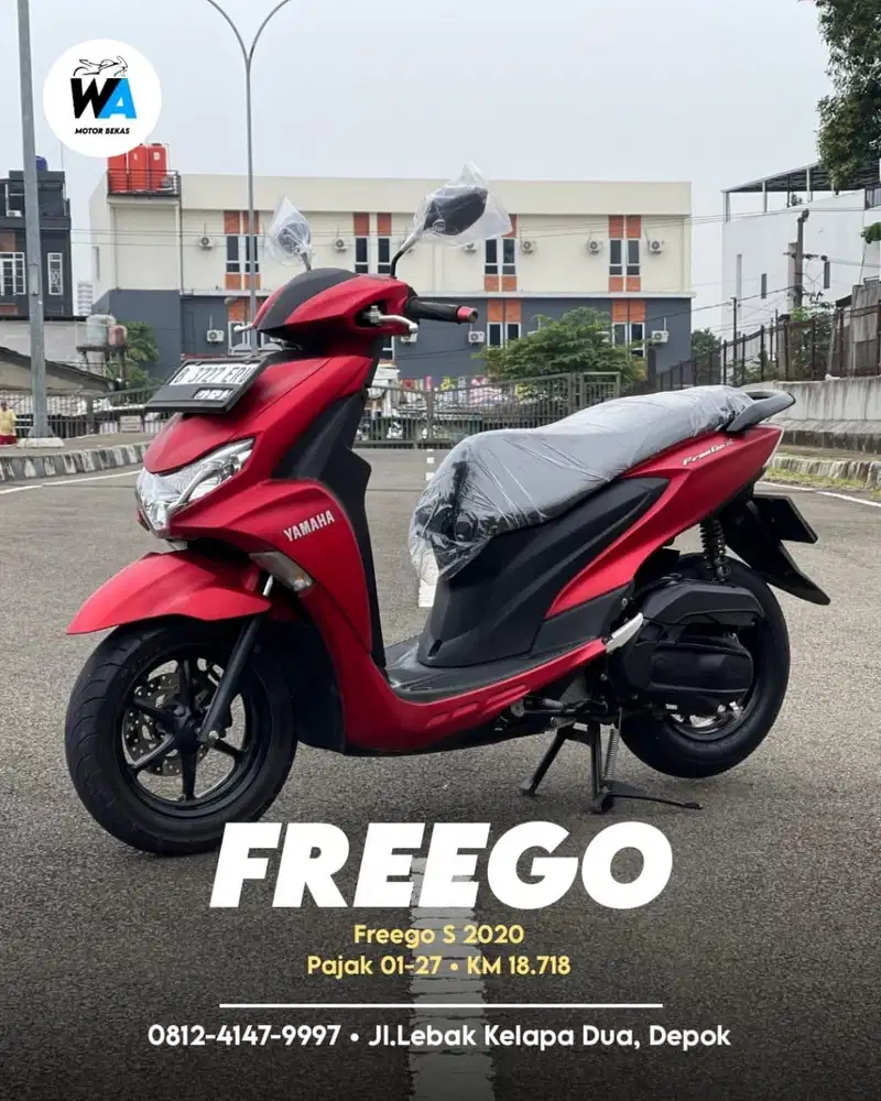Cash/Kredit Yamaha Freego S 125 Tahun 2020