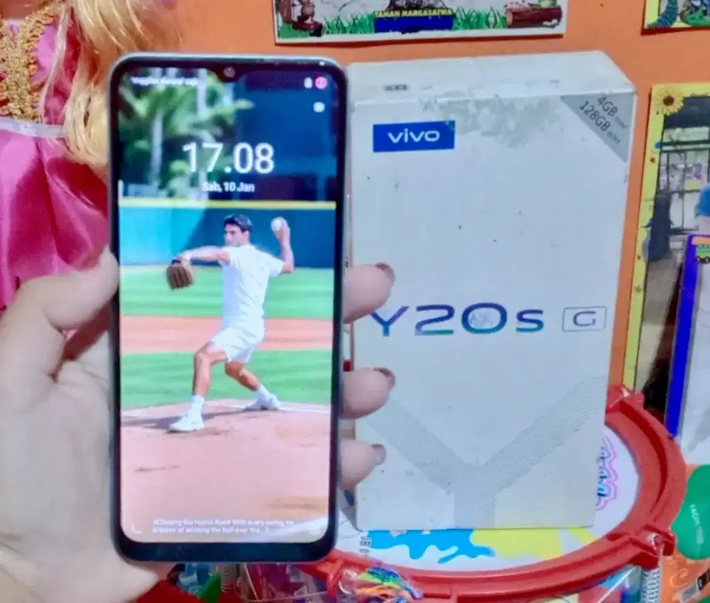 Vivo y20s G ram 4+1/128 Fullset Ori