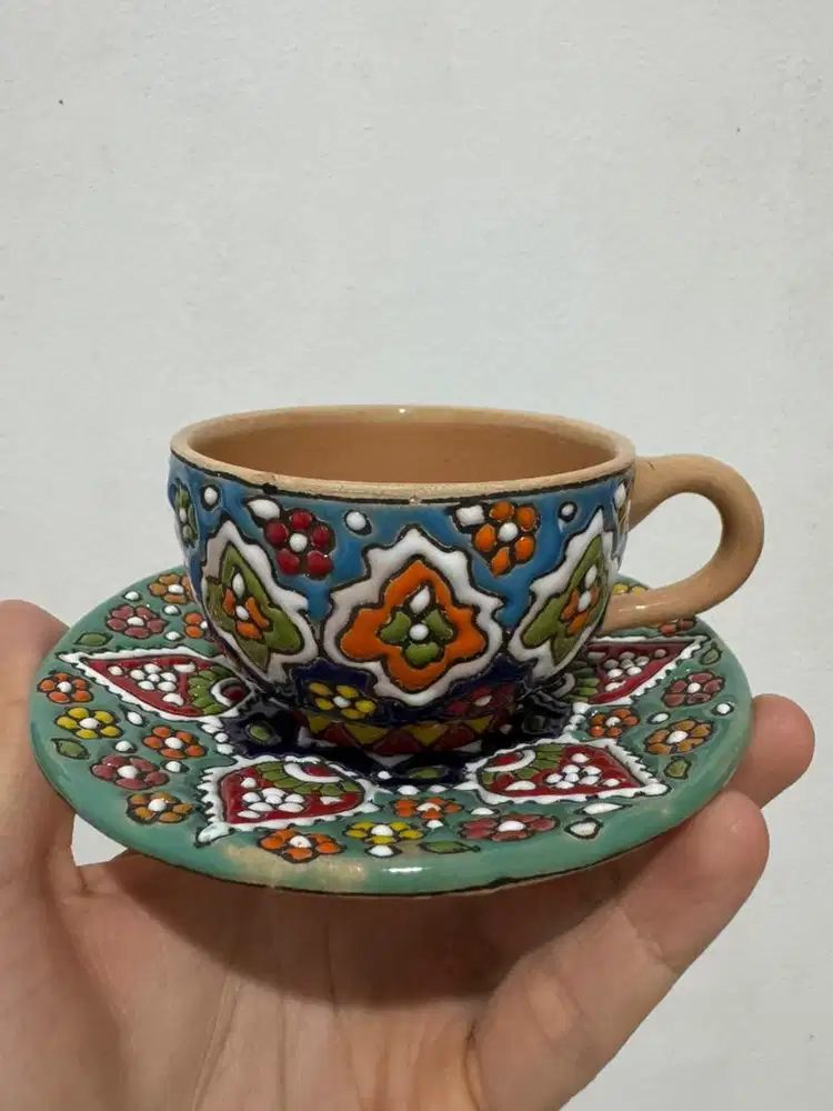 Dubai Handmade Cup Authentic, Unique Pattern, Rare for Coffee or Tea