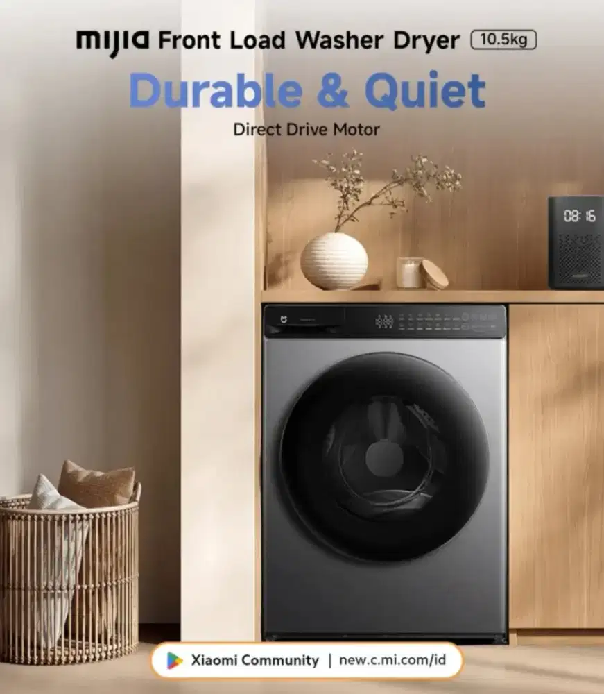 Mesin Cuci Xiaomi Front Loading New Garansi 12 tahun