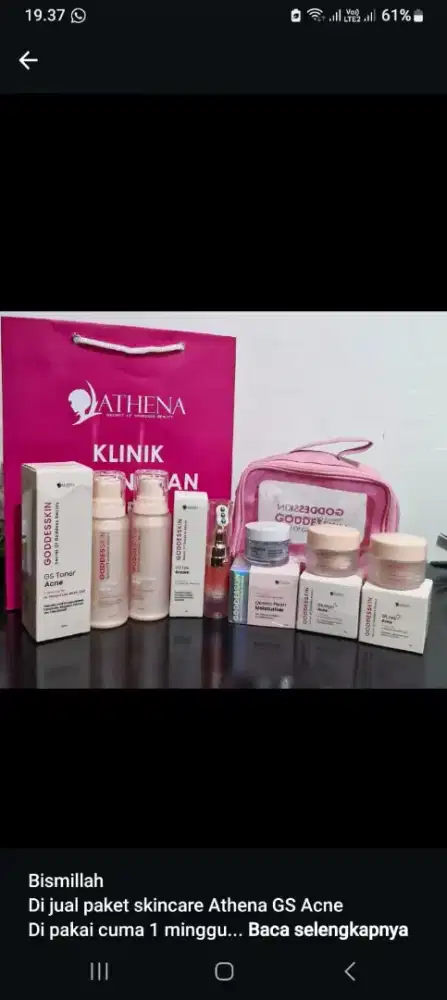 DIJUAL SKINCARE ATHENA