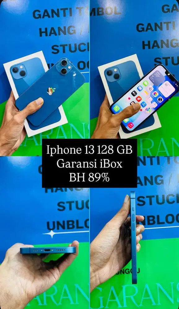 Iphone 13 128 GB iBox blue
