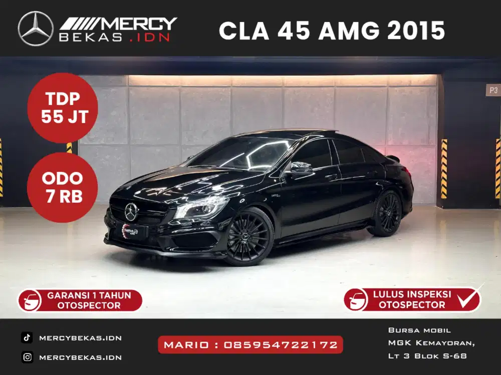[ LOW ODO ] MERCEDES BENZ CLA 45 AMG 2015