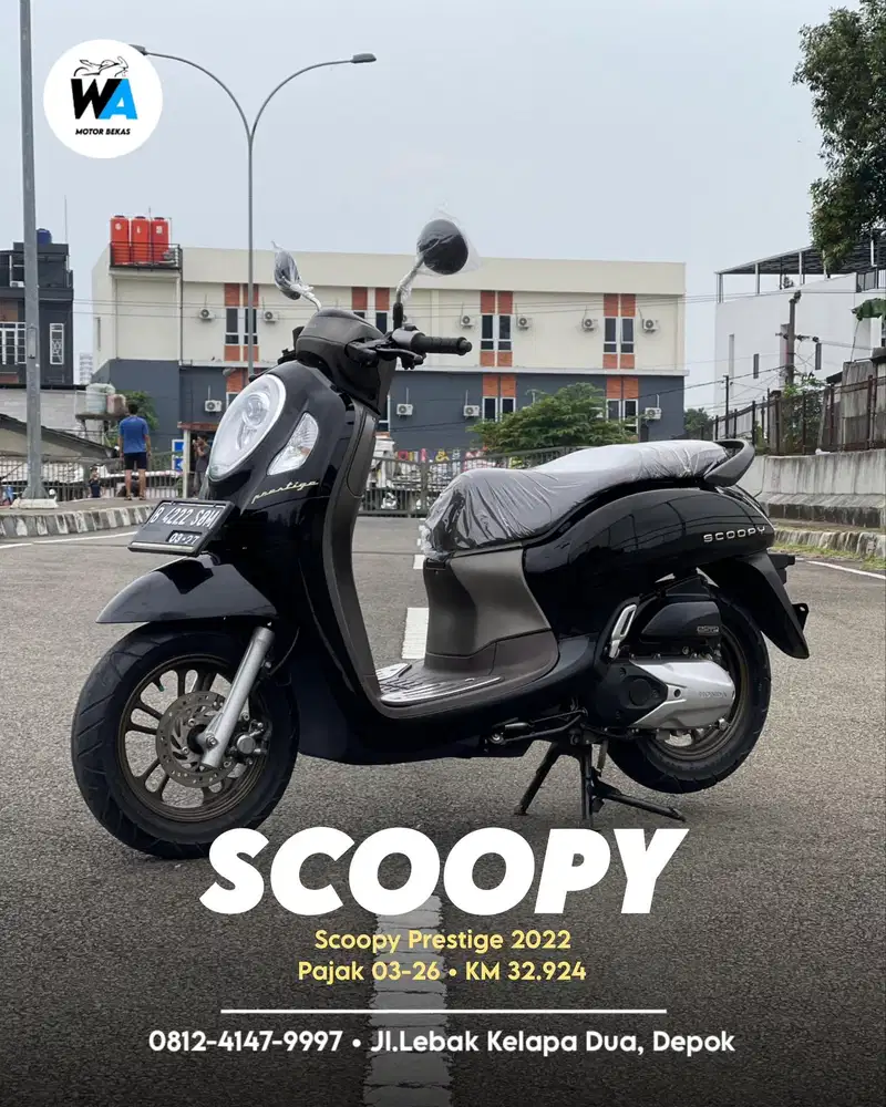Cash/Kredit Honda New Scoopy Prestige Tahun 2022