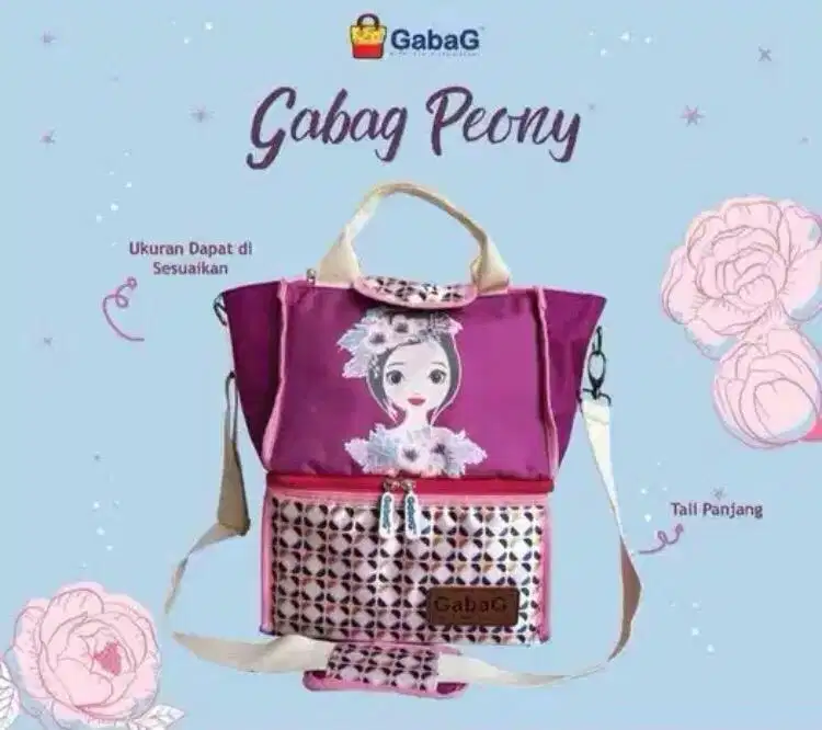 Tas Gabag Peony.