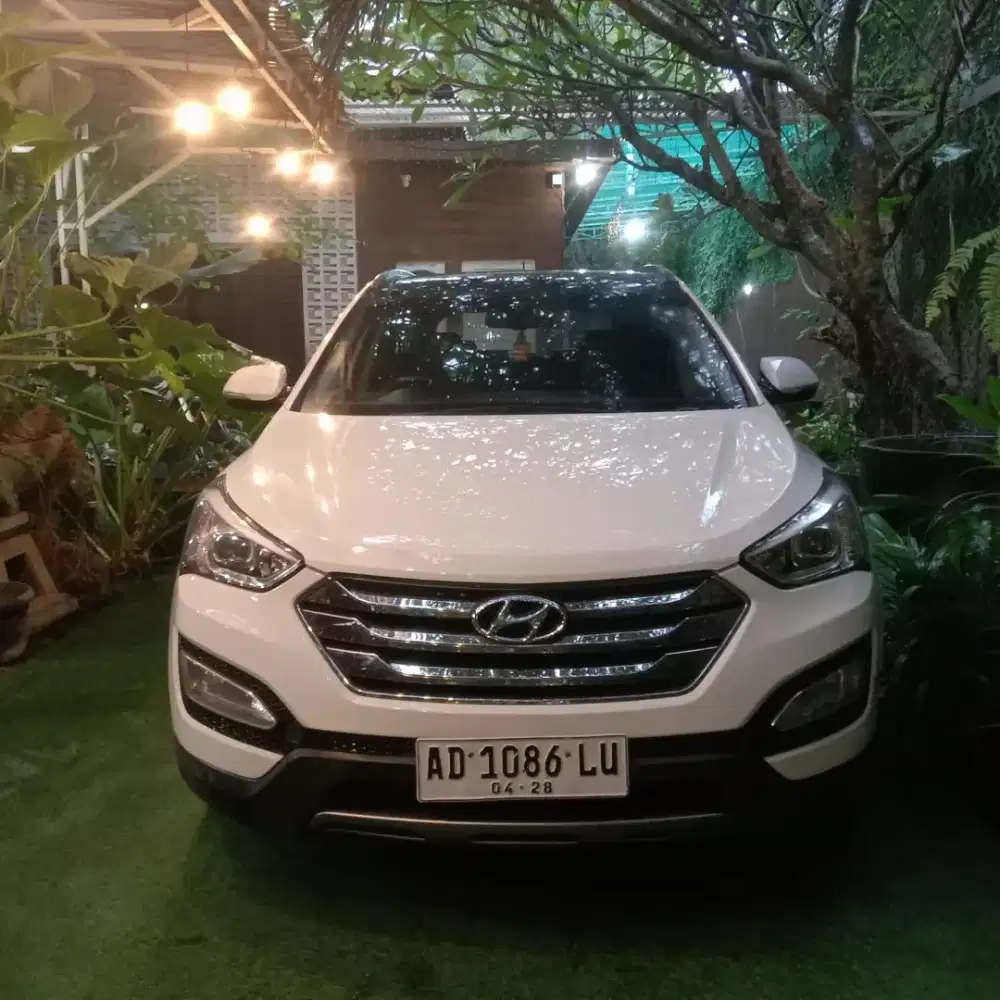 Hyundai santafe diesel 2014 matic tangan pertama