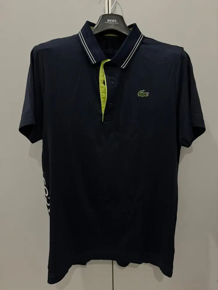 Lacoste Sport Polo Shirt Original Blue Size M