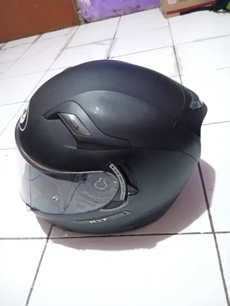 Helm K2R full face hitam doff