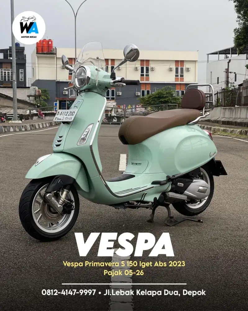 Cash/Kredit Vespa Primavera S 150 Iget Abs 2023