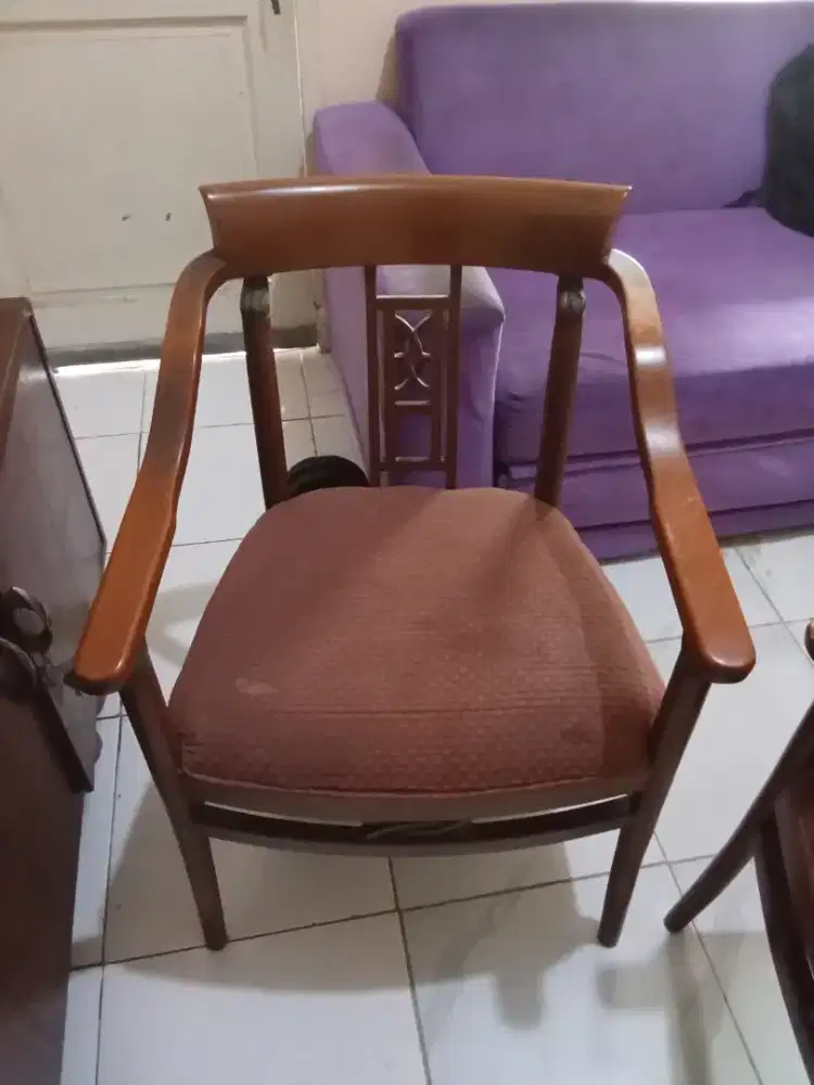 Kursi kayu minimalis set