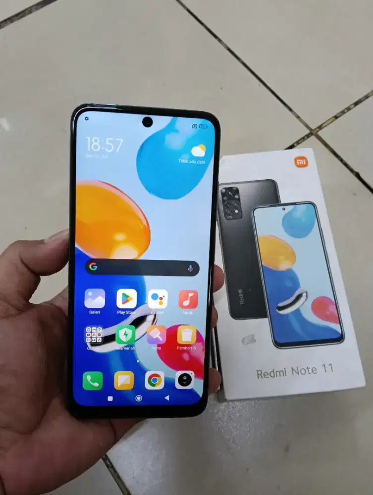 Redmi note 11 ram 6/128gb fullset