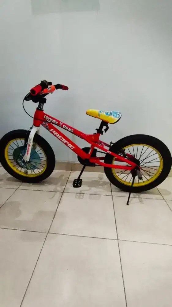 Dijual murah 2 unit sepeda anak cowo dan cewe. Jarang dipakai.