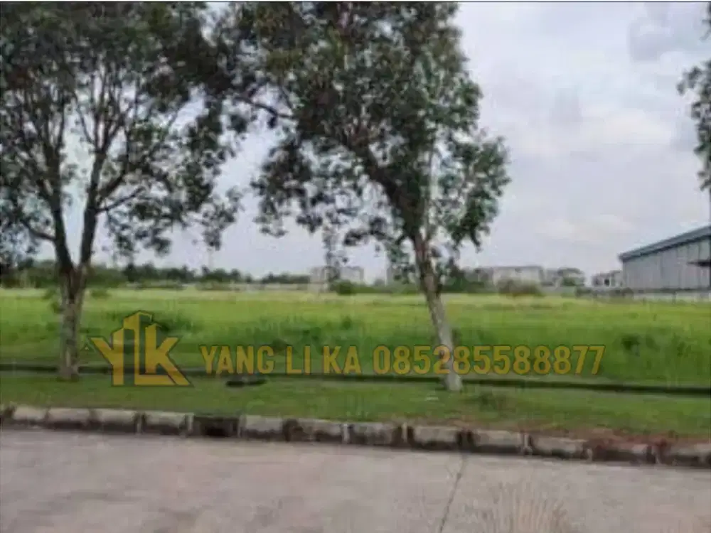 Jual Cepat Kavling Komersial Siap Bangun Dengan Luas 2 Hektar di Kawasan Industri Jababeka Cikarang Jawa Barat