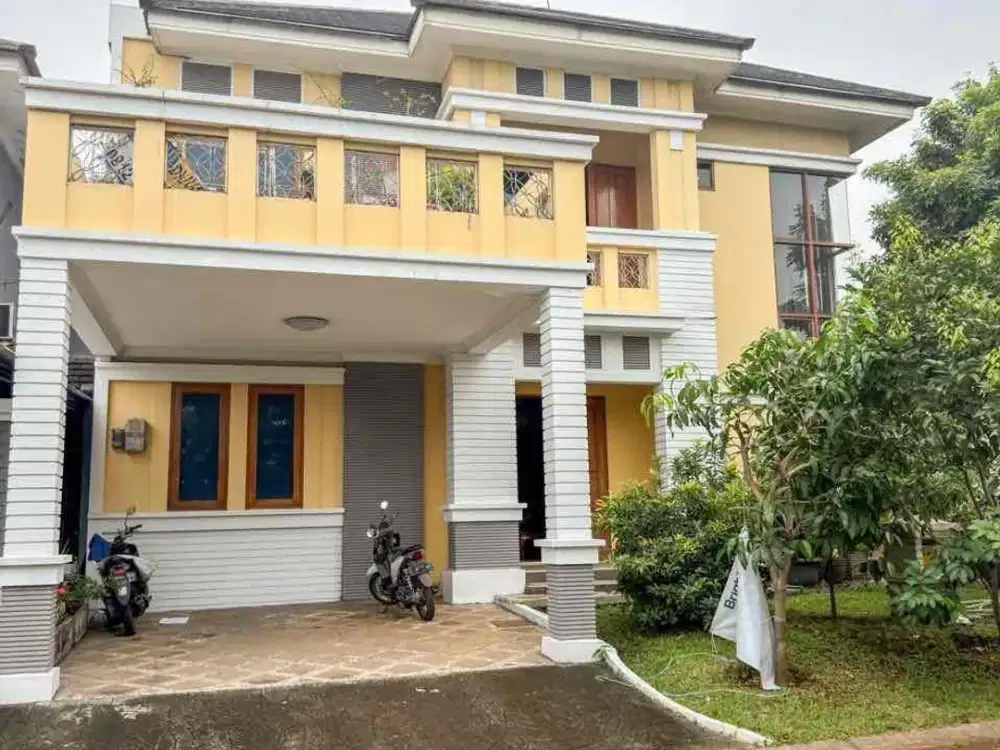 Dijual Rumah Kota wisata cibubur luas siap huni semifurnised