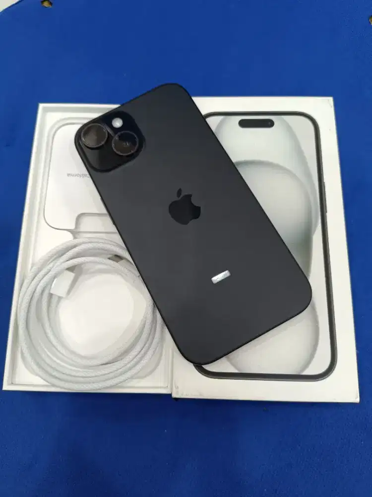 IPHONE 15 128 IBOX BH 100% CC 0 LIKE NEW AKTIFASI AJA