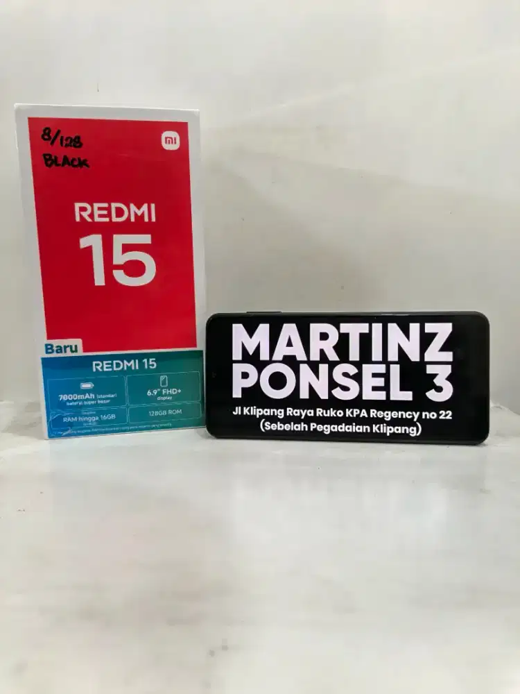 Xiaomi Redmi 15 Garansi Resmi 15 Bulan New