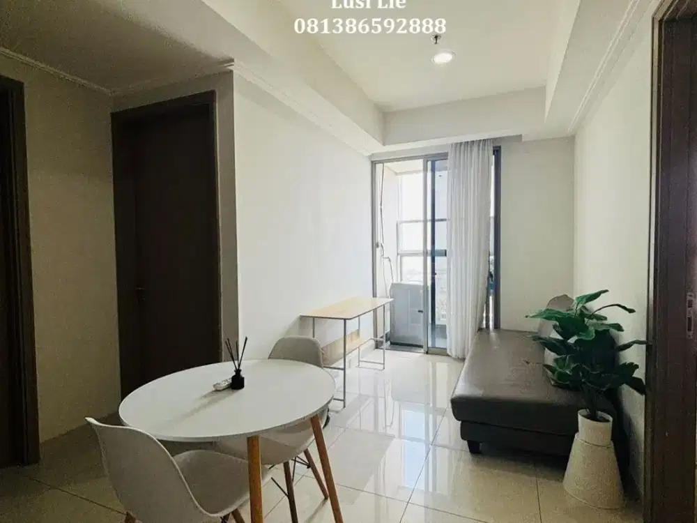 Apartemen Gold Coast Pik 2 BR Furnished rapi, Sea View