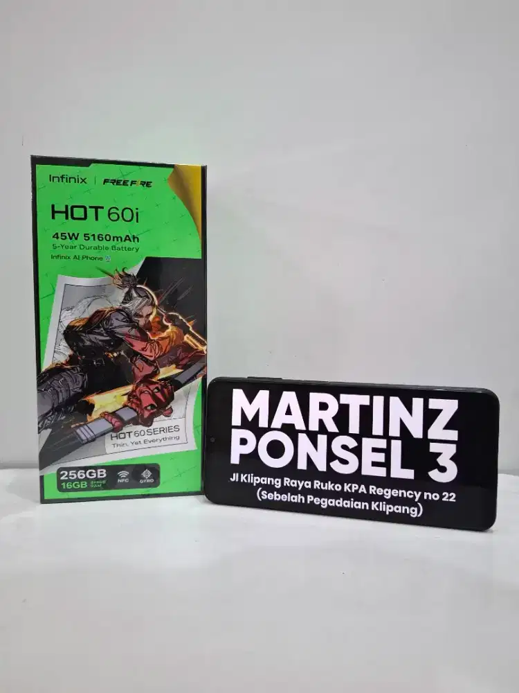 Infinix Hot 60i 8/256 Garansi Resmi 1 Tahun New