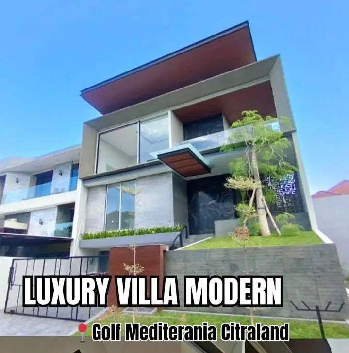 Dijual rumah bukit golf mediterania citraland utama surabaya