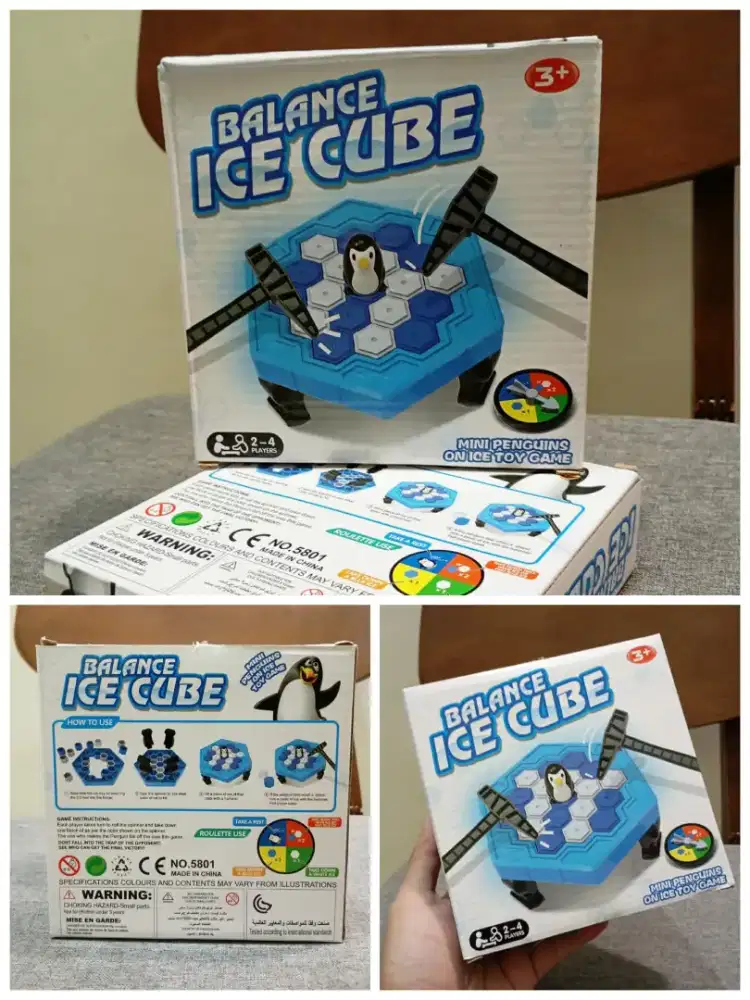 Mainan Balance Ice Cube