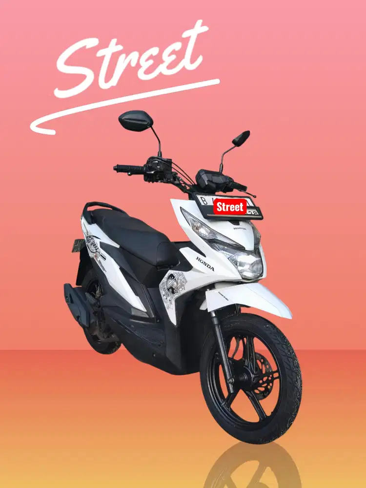 Dp 500K Honda Beat smartkey Deluxe street (KTP daerah bs kredit cbs