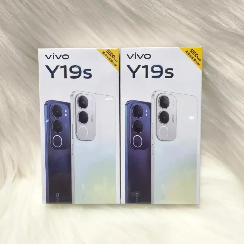 Vivo Y19s 4/64 Gb New Baru Murah Garansi Resmi 1 Tahun