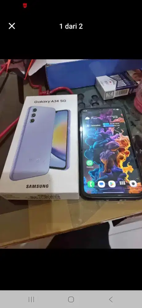 Samsung a34 5g 8/128