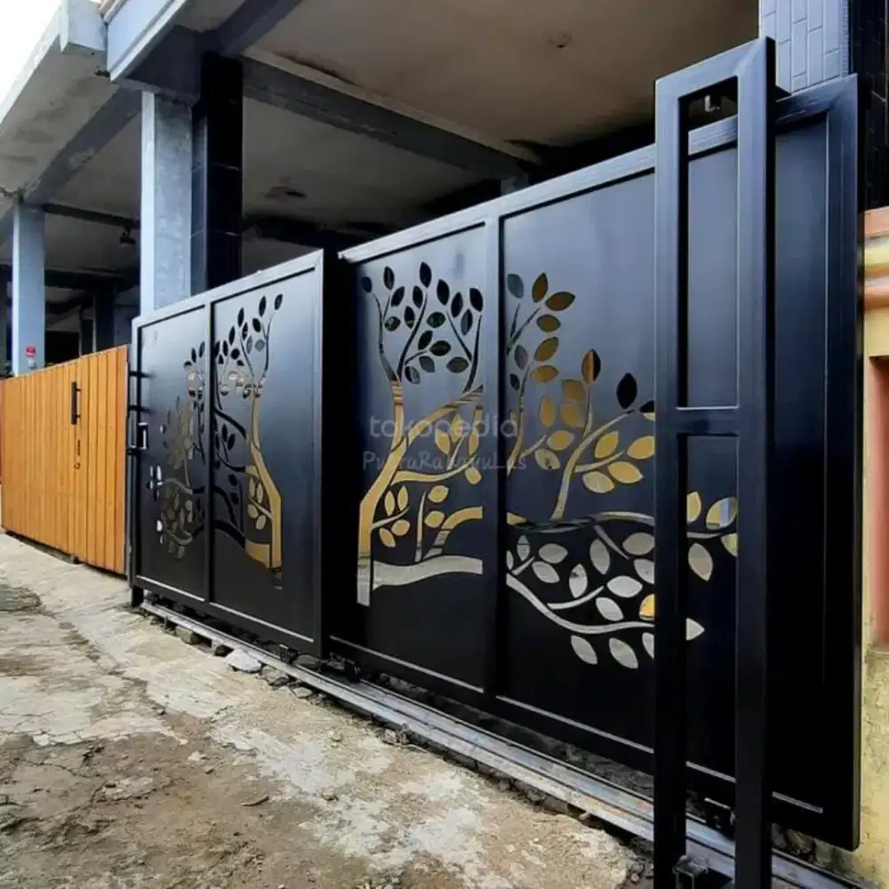 PAGAR, KANOPI CANOPY, TRALIS, RAILING, TANGGA, ATAP BAJA, KITCHEN SET